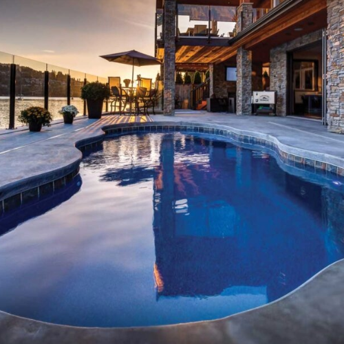 Latham Aruba 11’ x 22’ Fiberglass – Small Freeform Pool Shell