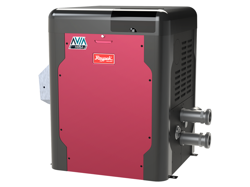 Raypak AVIA 018032 264K BTU Natural Gas Pool and Spa Heater