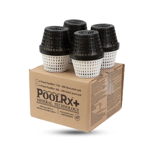 PoolRx+ Black/White 4 Packs 20K–30K Gallons