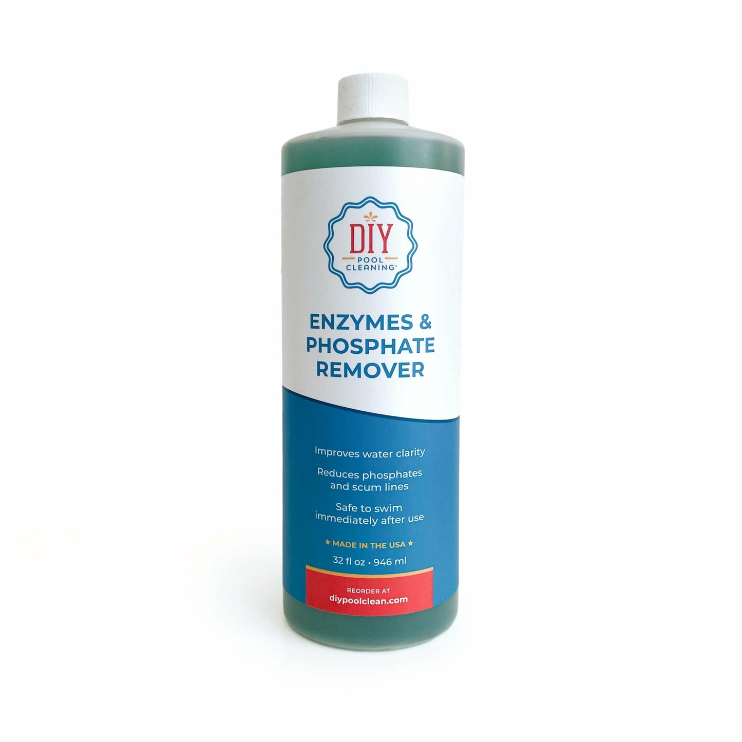 DIY Pool Cleaning | Enzymes & Phosphate Remover - 32oz