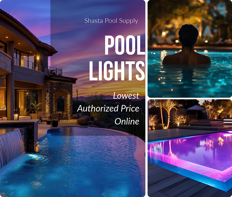 Multicolor GalaxyBrite Pool Light | Clear GB10-MC Chrome GB10-MCCR ...