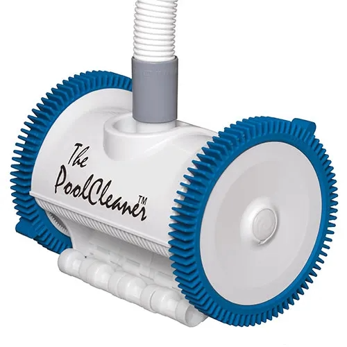 The PoolCleaner White Suction Cleaner 2 Wheel