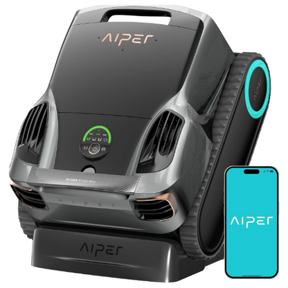 Aiper Scuba X1 Pro Max Cordless Robotic Pool Cleaner | Smart Pool Cleaning for In-Ground Pools