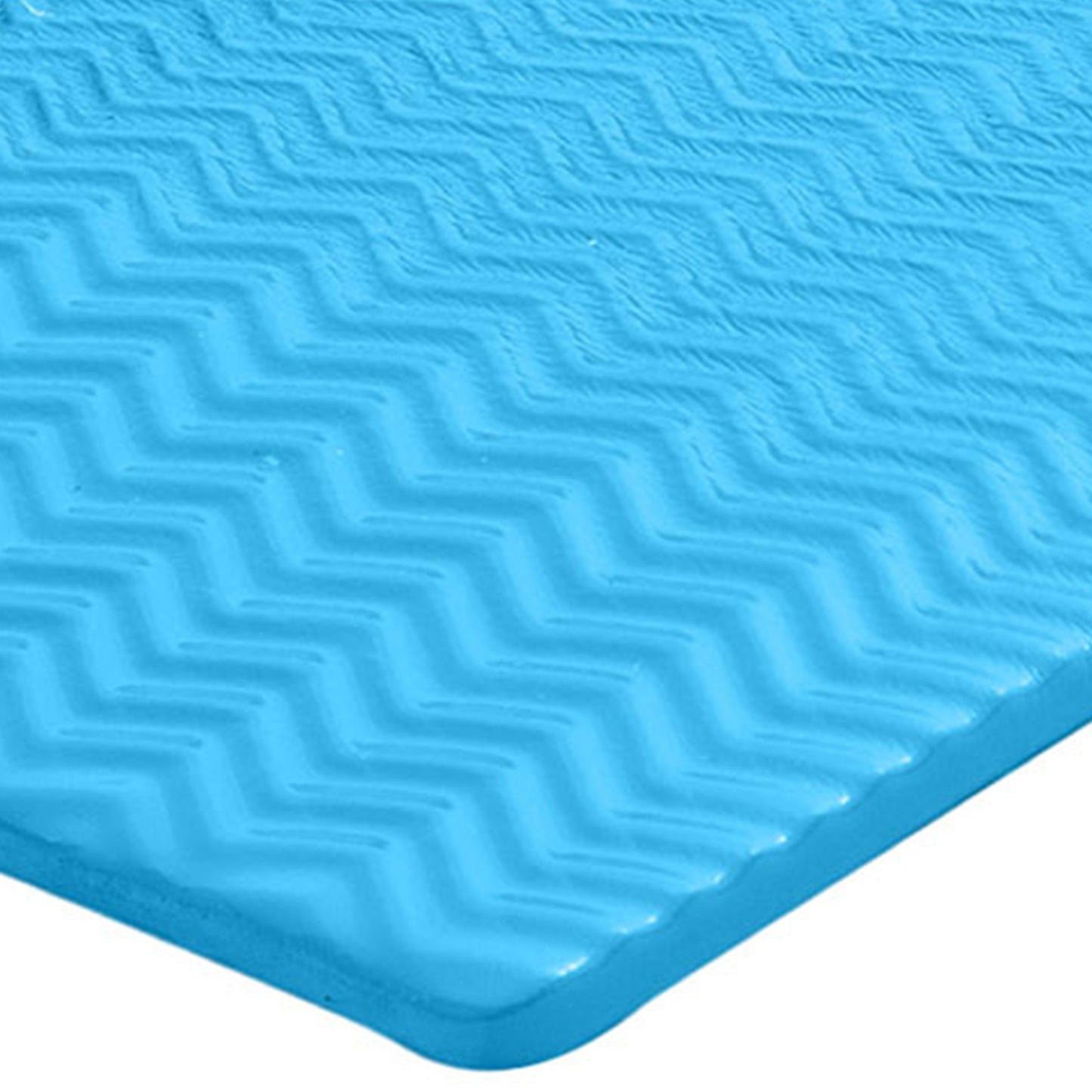 TRC Recreation Serenity 1.5" Thick Vinyl Swimming Pool Float Mat, Marina Blue