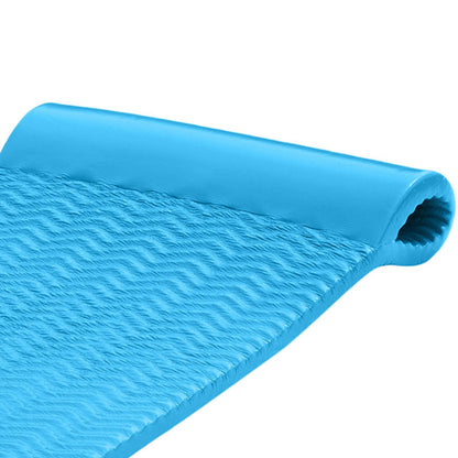 TRC Recreation Serenity 1.5" Thick Vinyl Swimming Pool Float Mat, Marina Blue