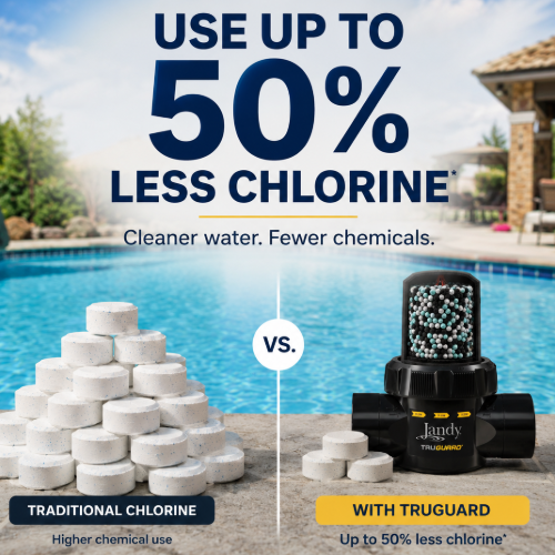 Jandy TruGuard Mineral Sanitizer 50% Less Chlorine