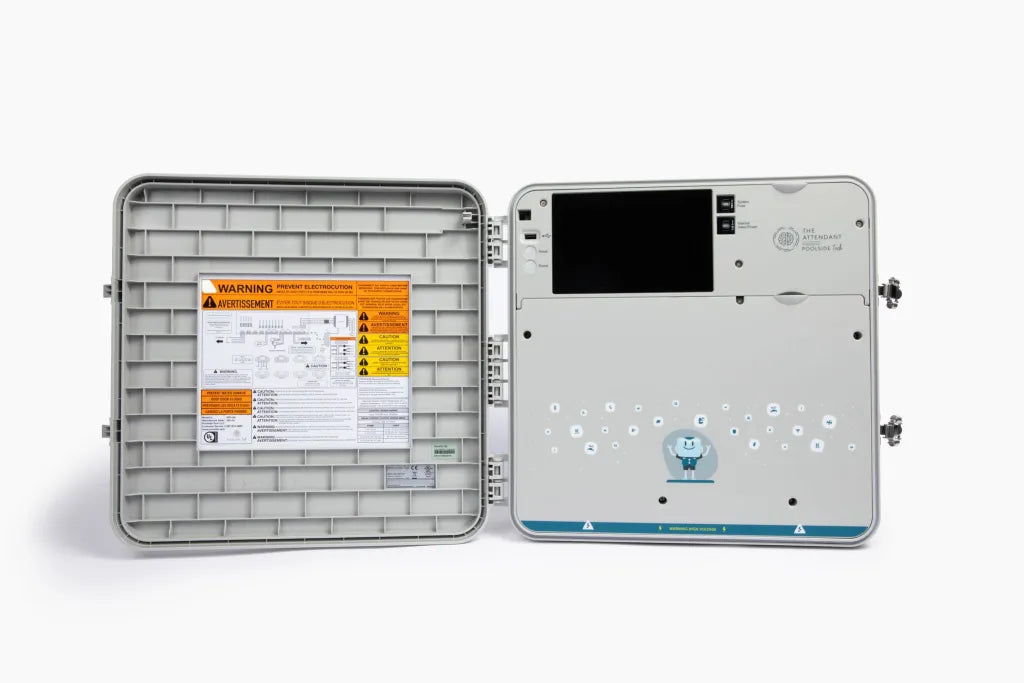 PoolSide Tech ATT-4-CHEM | The Attendant 4 + Chemistry Module.