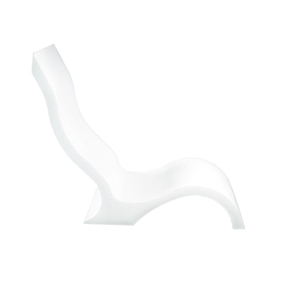 White Ledge Lounger Signature Chair LL_SG_CR