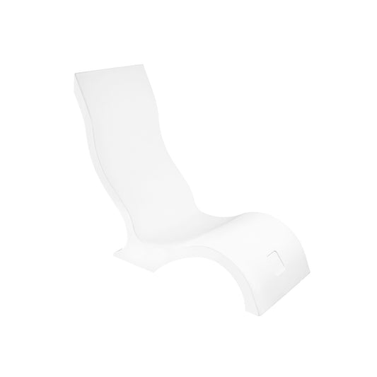 White Ledge Lounger Signature Chair LL_SG_CR