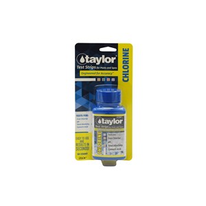 Taylor 4 Way Pool Spa Test Strips 50 Count S-1401